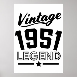 Vintage 1950s poster