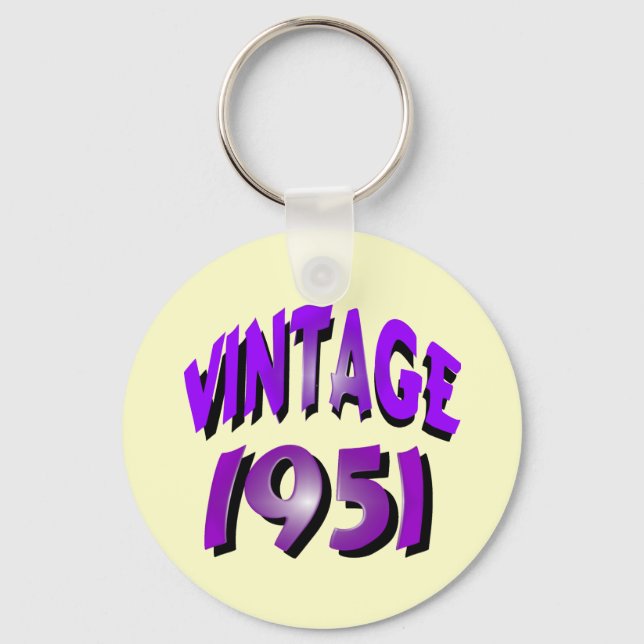 Vintage 1951 nyckelring (Framsida)