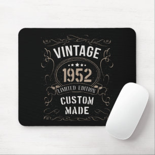 Vintage 1952 Begränsad Edition Anpassningsbar gjor Musmatta