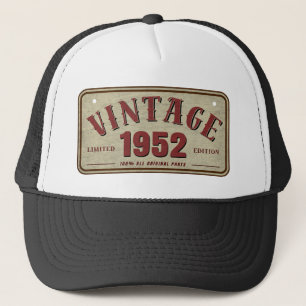 Vintage 1952 Begränsad Upplaga Alla Originaldelar Keps