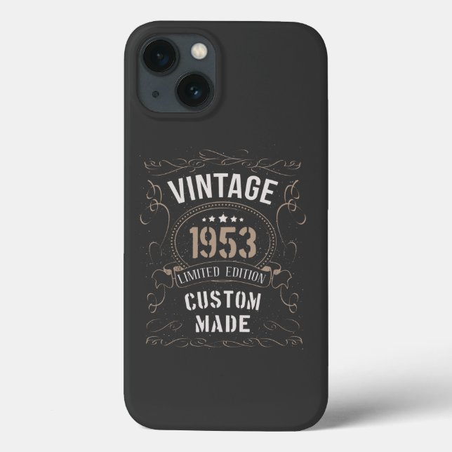 Vintage 1953 Begränsad Edition Anpassningsbar gjor (Baksida)
