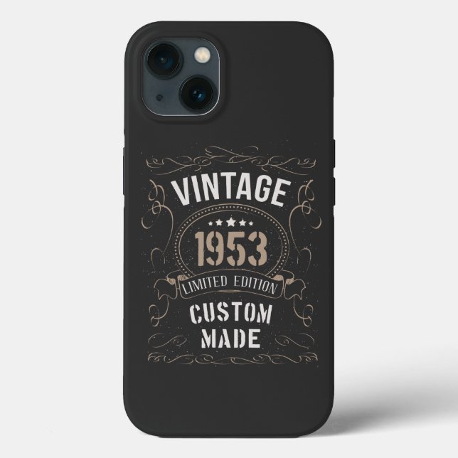 Vintage 1953 Begränsad Edition Anpassningsbar gjor (Baksida)