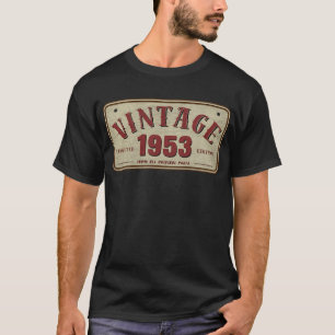 Vintage 1953 Begränsad Upplaga Alla Originaldelar T Shirt
