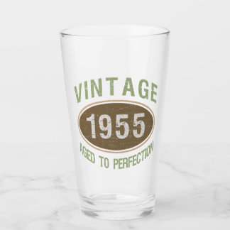Vintage 1955 70:e födelsedagen glaskopp