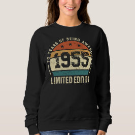 Vintage 1955 Retro 70th Birthday Gift Idea T Shirt