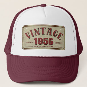 Vintage 1956 Begränsad Upplaga Alla Originaldelar Keps