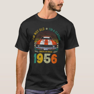 Vintage 1956 Bilens 65e födelsedag Im ej gammal Im T Shirt