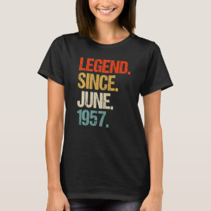 vintage 1957 66 års ålder t shirt