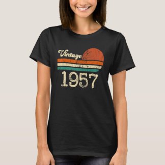 Vintage 1957: 66:e födelsetalet 1957 t shirt