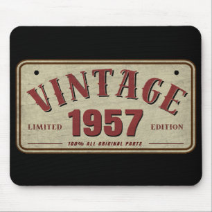 Vintage 1957 Begränsad Upplaga Alla Originaldelar Musmatta