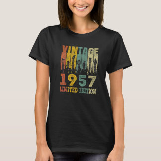 Vintage 1957 Födelsedag: 66:e födelsedag T Shirt
