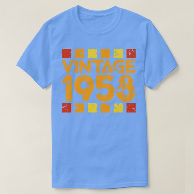 Vintage 1958 t shirt (Design framsida)