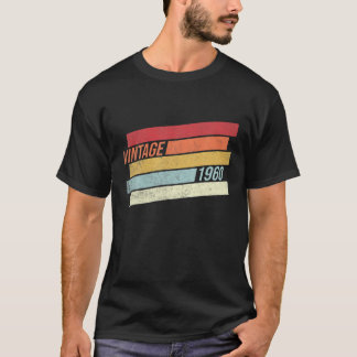 Vintage 1960 Födelsedag T Shirt