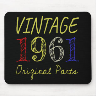 vintage 1961, originaldelar musmatta