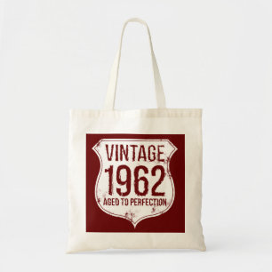 Vintage 1962 Åldrad till perfektion Tygkasse