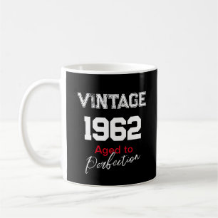Vintage 1962 Åldras till Perfection Grattis på föd Kaffemugg
