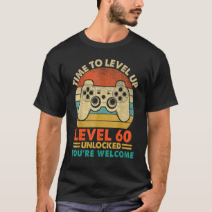 Vintage 1962 - Lönsamt 60 års gammalt videospel 60 T Shirt