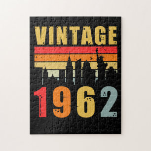 Vintage 1962 utfärdad 1962 pussel
