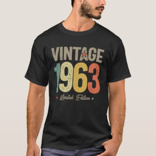 Vintage 1963 - 61:a födelsedagen t shirt