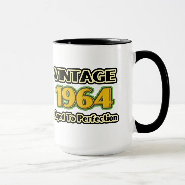 Vintage 1964 - Åldras till perfektion Mugg (Höger)