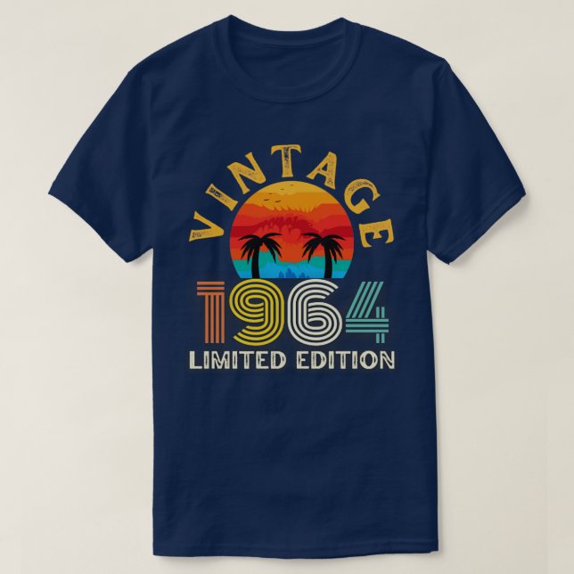 Vintage 1964 begränsad utgåva t shirt (Design framsida)