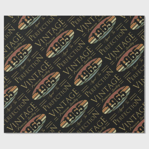 Vintage 1965 60:e födelsedagen presentpapper