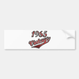 Vintage 1965 bildekal