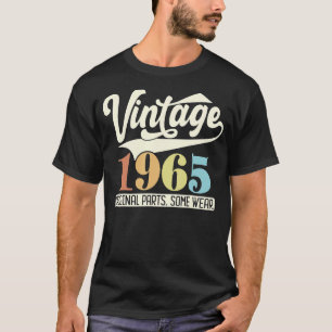 Vintage 1965 Originaldelar vissa Bäror Retro 58th T Shirt