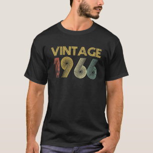 Vintage 1966, 56:e födelsedagen 56 år t shirt