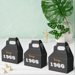 Vintage 1966 60-årsfest Begränsad Upplaga Presentaskar