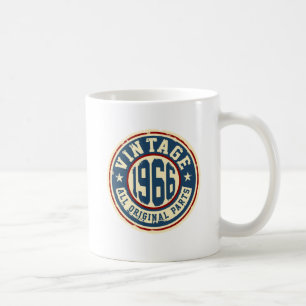 Vintage 1966 alla originaldelar kaffemugg