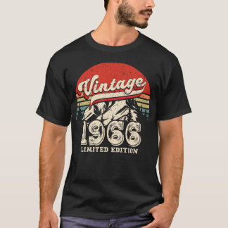 Vintage 1966 Födelsedag Retro Utomhus 60-årsdag T Shirt