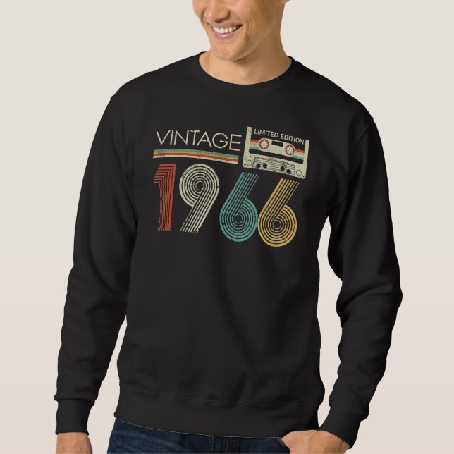 Vintage 1966 lång ärmad tröja (Framsida)