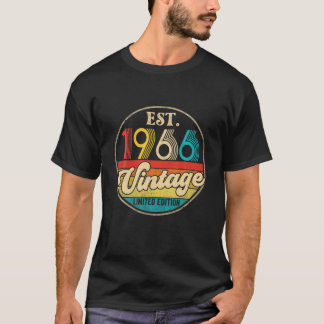 Vintage 1966 Made In 1966 56Th Birthday Funny 56 Y T Shirt