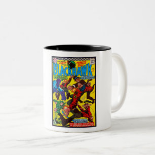 VINTAGE 1966 tecknad bok täckart Två-Tonad Mugg