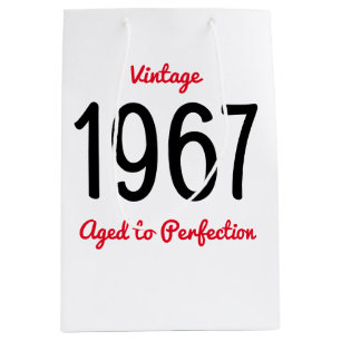Vintage 1967 Åldrad till perfektion 50 Födelsedags