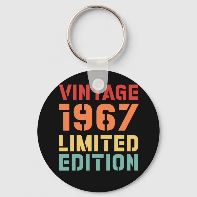 Vintage 1967 Begränsad utgåva Nyckelring (Framsida)