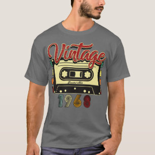 Vintage 1968 Underbarare kassettband T Shirt