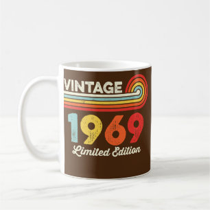 Vintage 1969 Begränsada födelsedagen Manar Kvinnor Kaffemugg