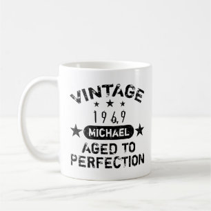Vintage 1969 Personlig Grunge Kaffemugg