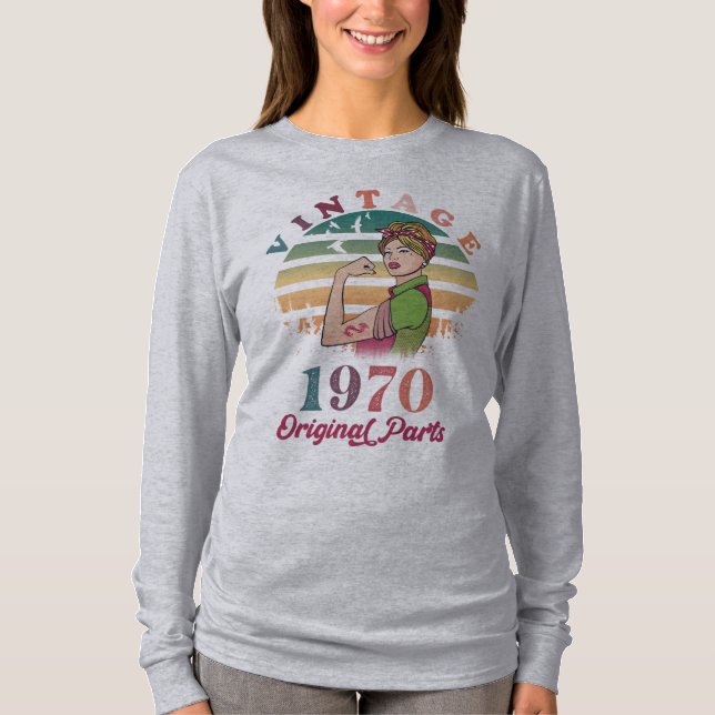 Vintage 1970 Originaldelar T Shirt (Framsida)