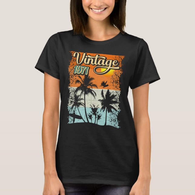Vintage 1971 t shirt (Framsida)