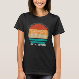 Vintage 1972 50:e Födelsedagsfesten T Shirt