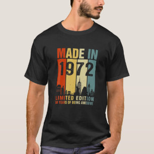 Vintage 1972 Begränsad utgåva 50 år senare T Shirt