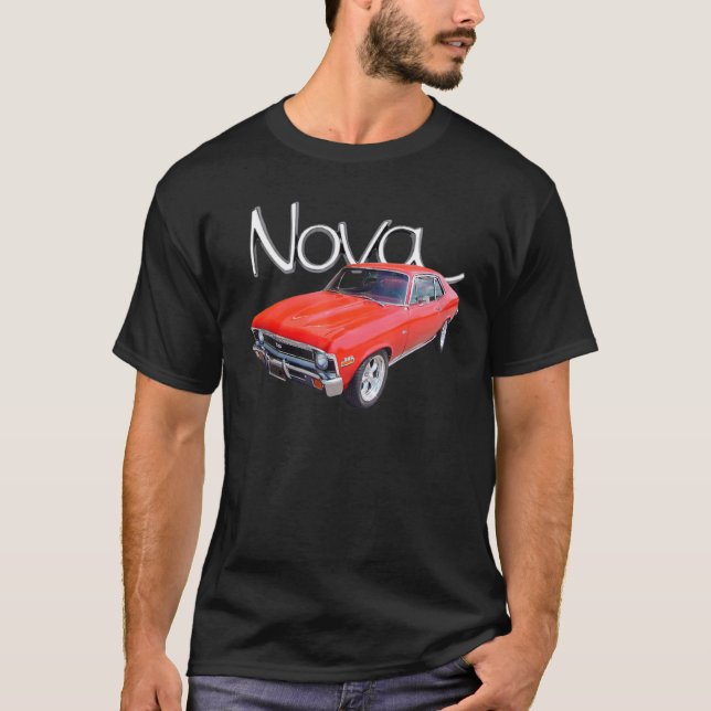 Vintage 1972 Chevys Nova T Shirt (Framsida)