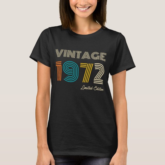 Vintage 1972 t shirt (Framsida)