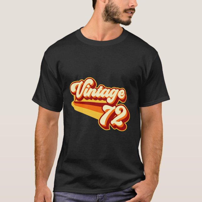 Vintage 1972 t shirt (Framsida)