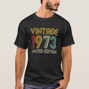 Vintage 1973 49 år gammal 49:e födelsedagen t shirt