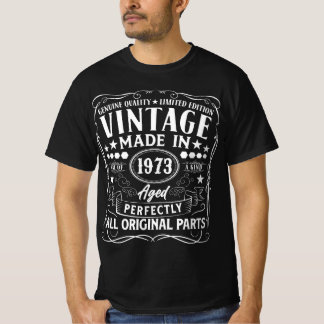 Vintage 1973 - Åldras perfekt design T Shirt
