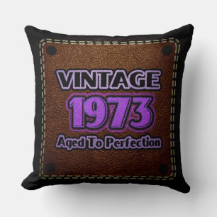 Vintage 1973 - Åldras till perfektion Kudde